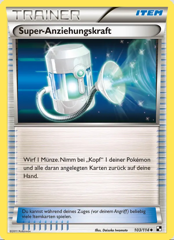 Image of the card Super-Anziehungskraft