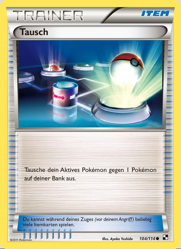 Image of the card Tausch
