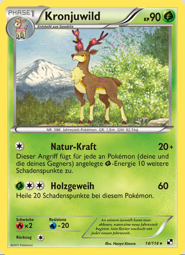 Image of the card Kronjuwild