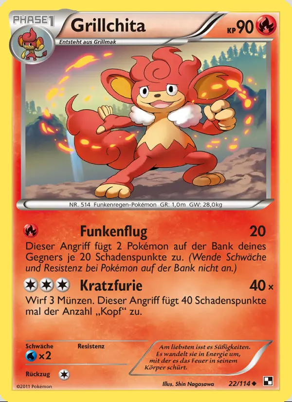 Image of the card Grillchita