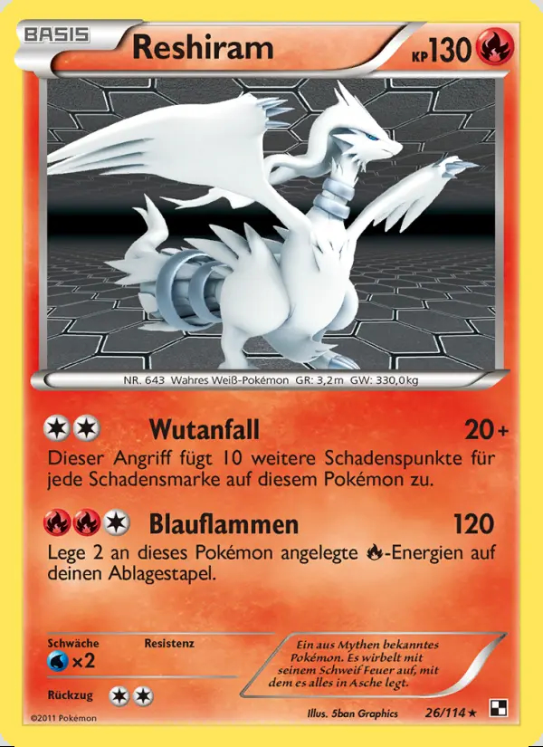 Image of the card Reshiram