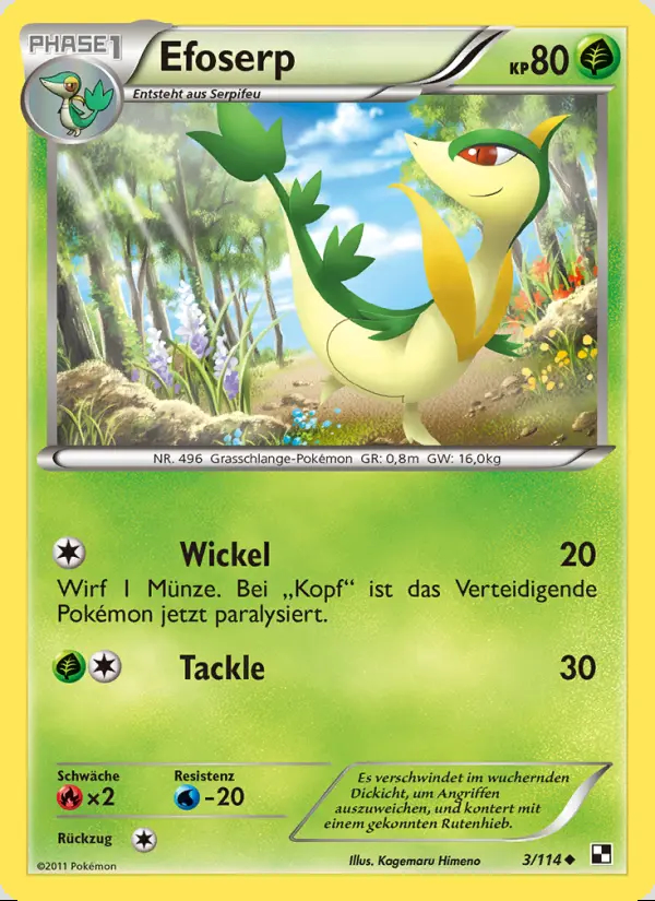 Image of the card Efoserp
