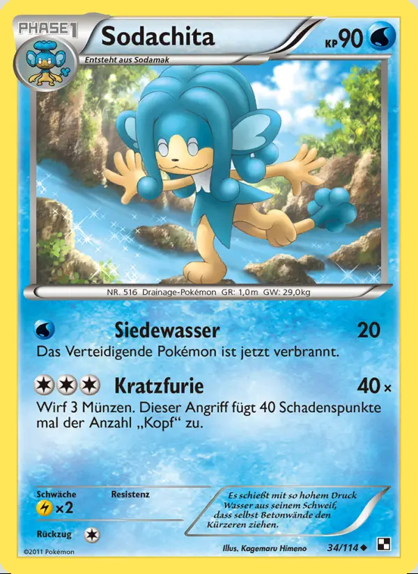 Image of the card Sodachita