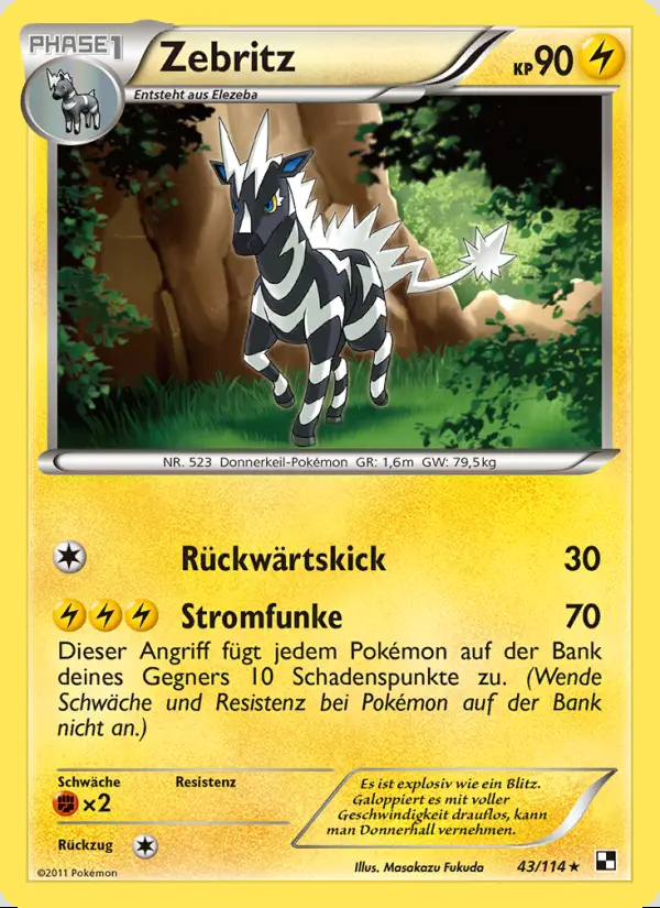 Image of the card Zebritz