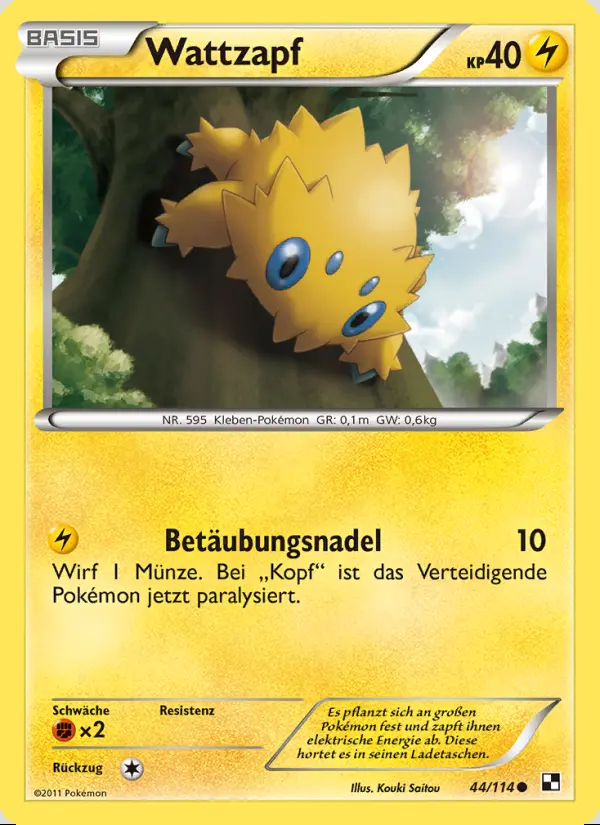 Image of the card Wattzapf