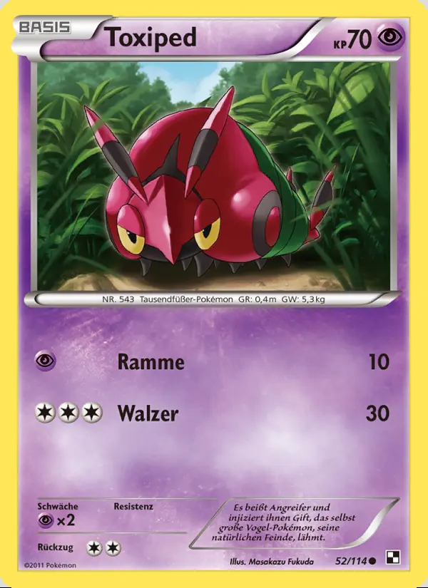 Image of the card Toxiped