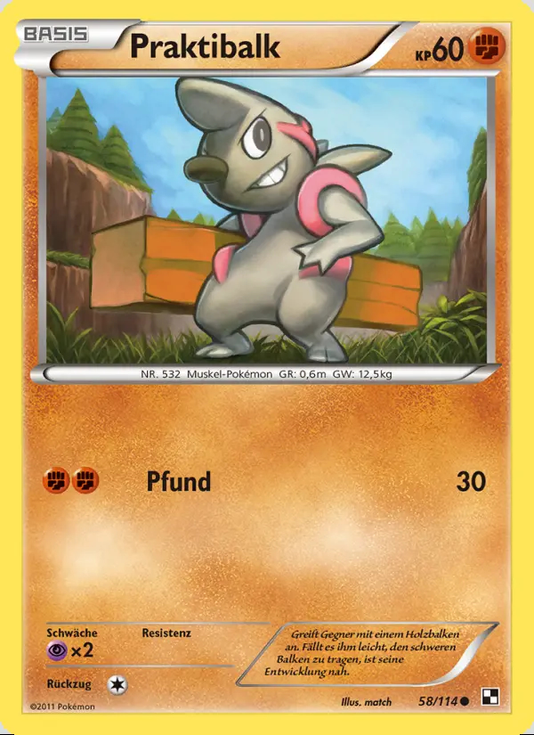 Image of the card Praktibalk