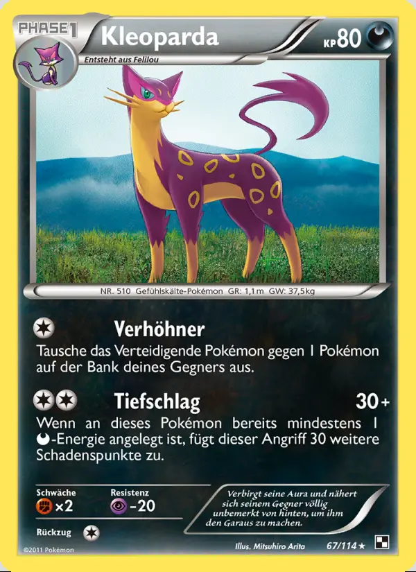 Image of the card Kleoparda