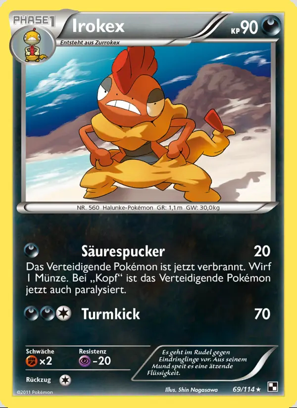 Image of the card Irokex