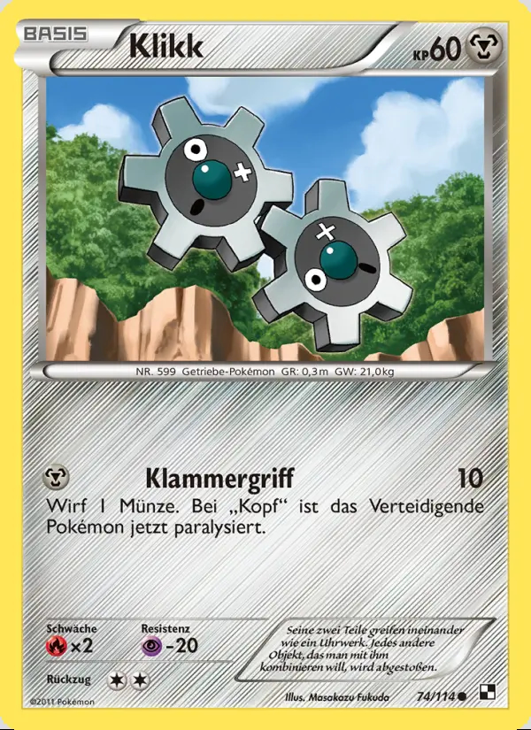 Image of the card Klikk