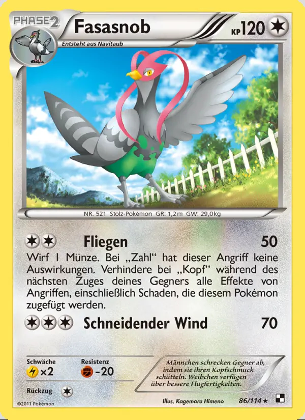 Image of the card Fasasnob