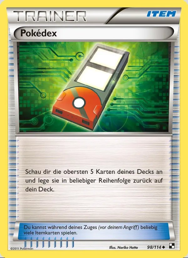 Image of the card Pokédex