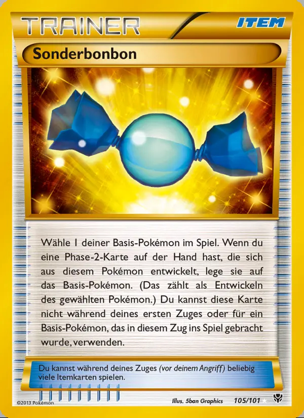 Image of the card Sonderbonbon