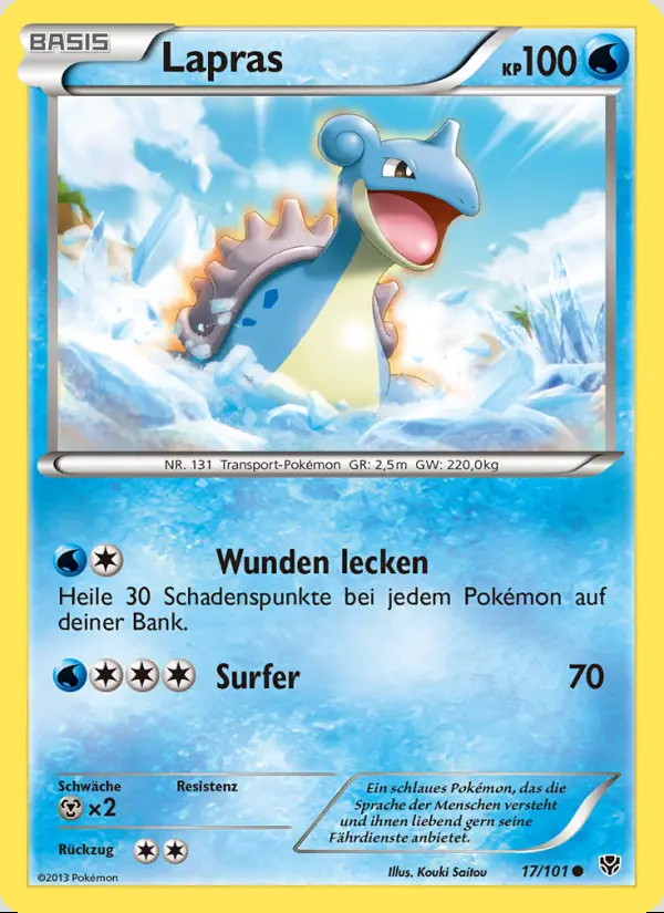 Image of the card Lapras