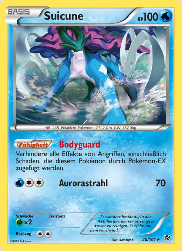 Image of the card Suicune