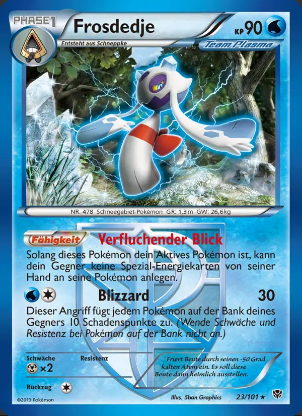 Image of the card Frosdedje