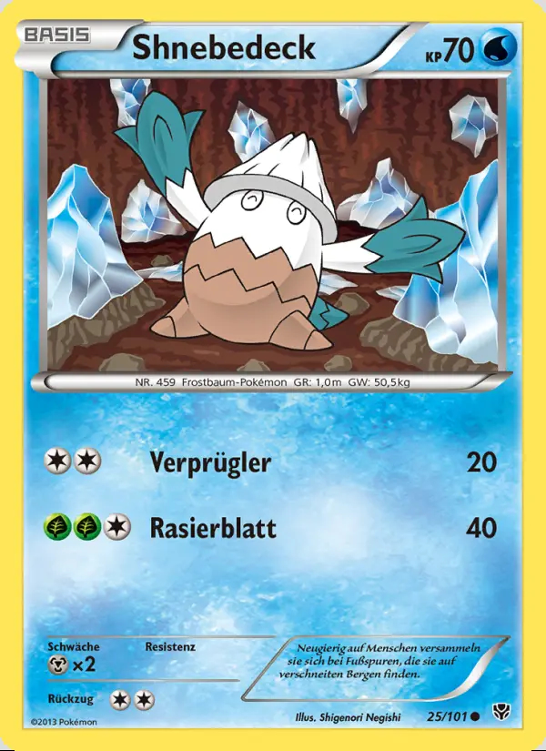 Image of the card Shnebedeck