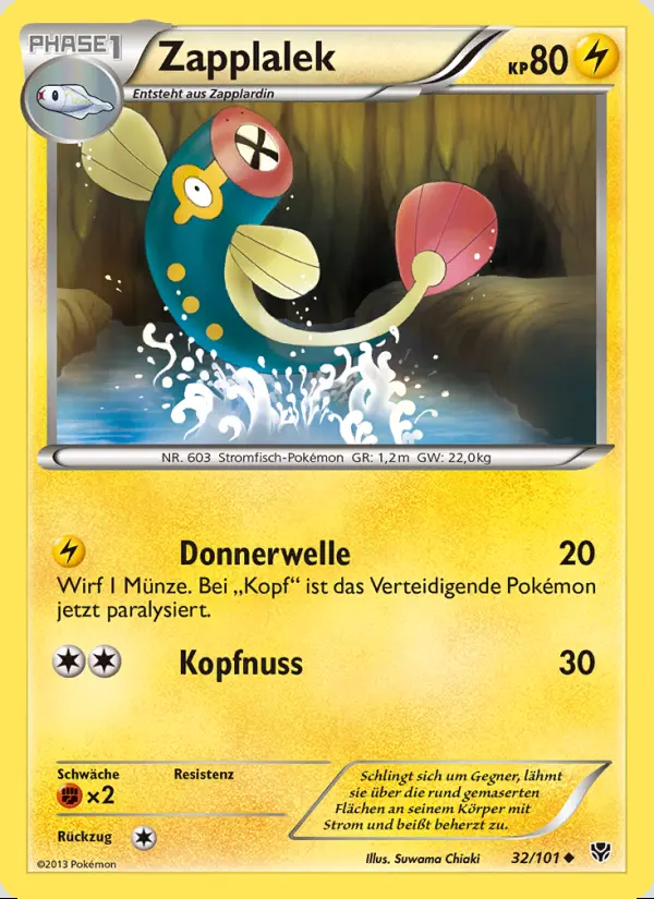 Image of the card Zapplalek