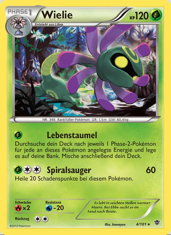 Image of the card Wielie