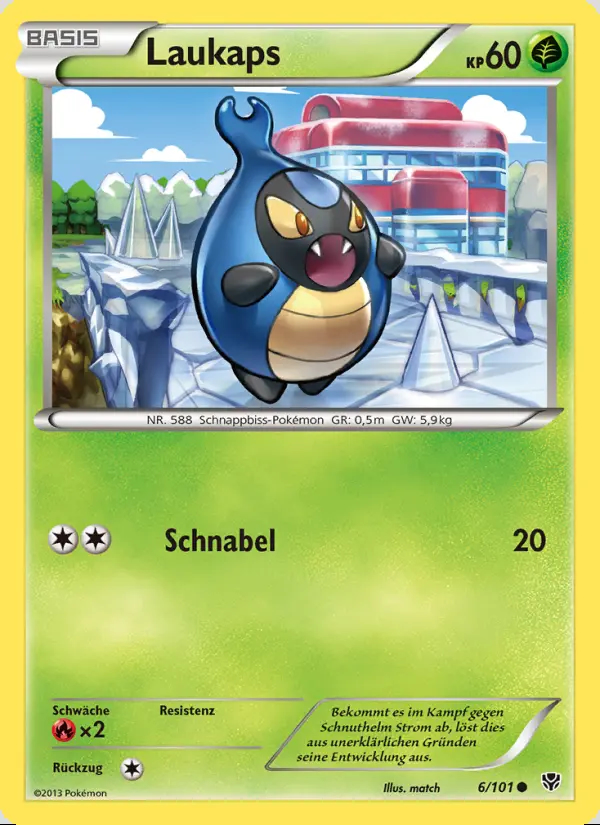 Image of the card Laukaps