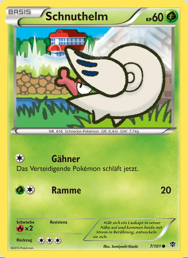 Image of the card Schnuthelm