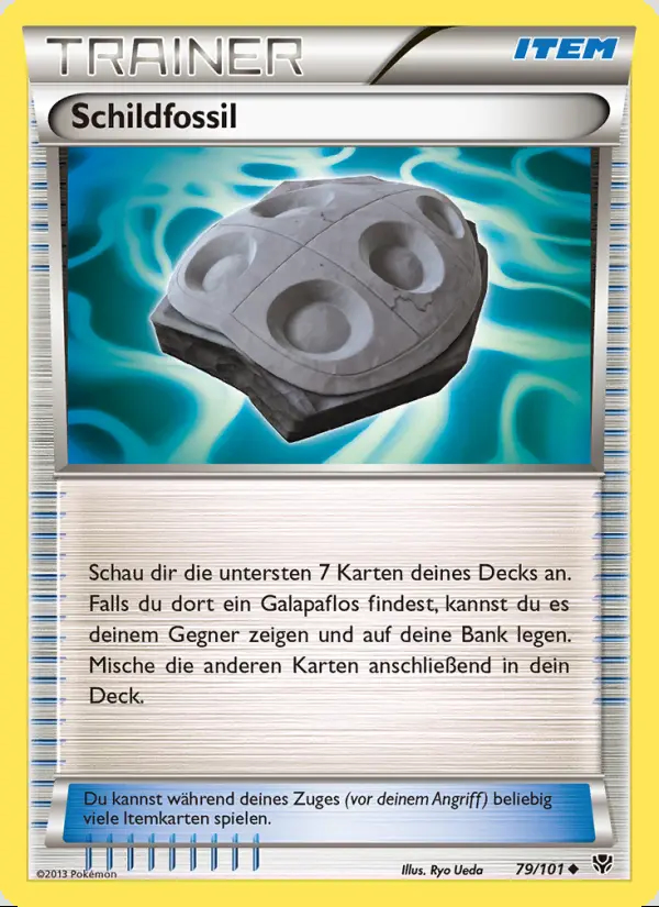 Image of the card Schildfossil