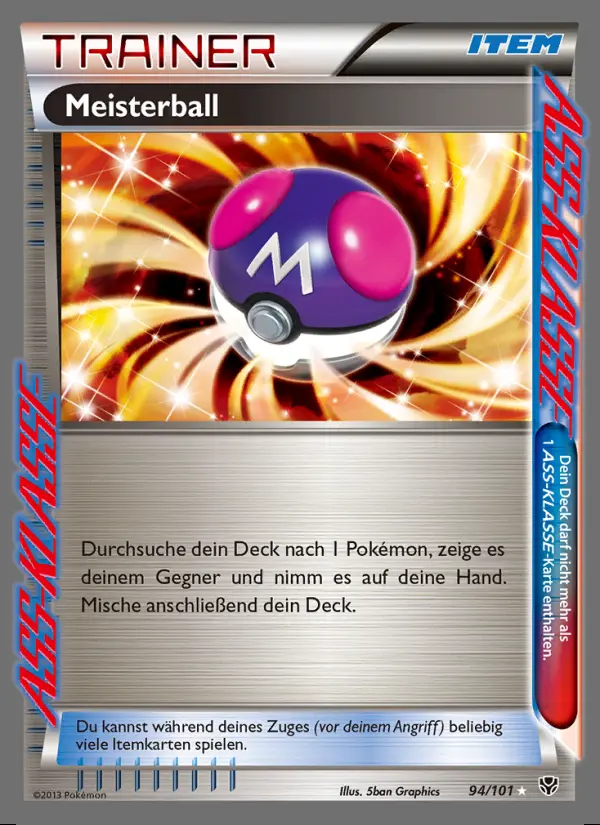 Image of the card Meisterball