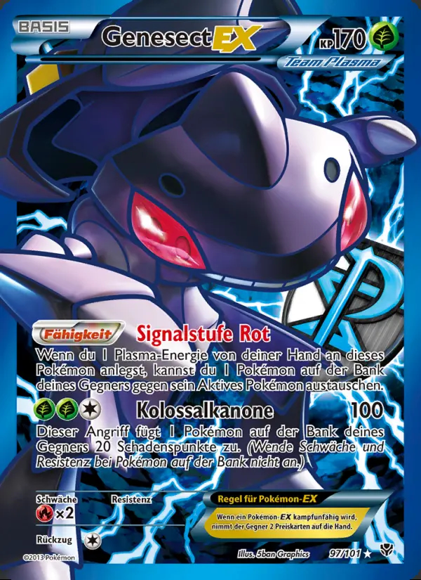 Image of the card Genesect-EX