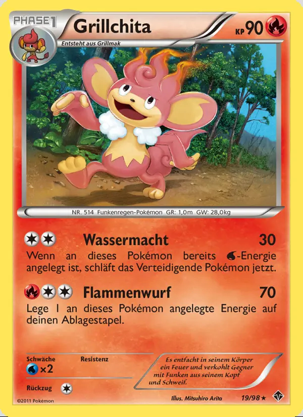Image of the card Grillchita