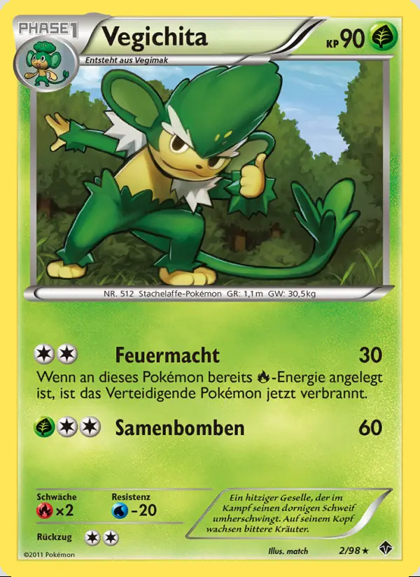 Image of the card Vegichita