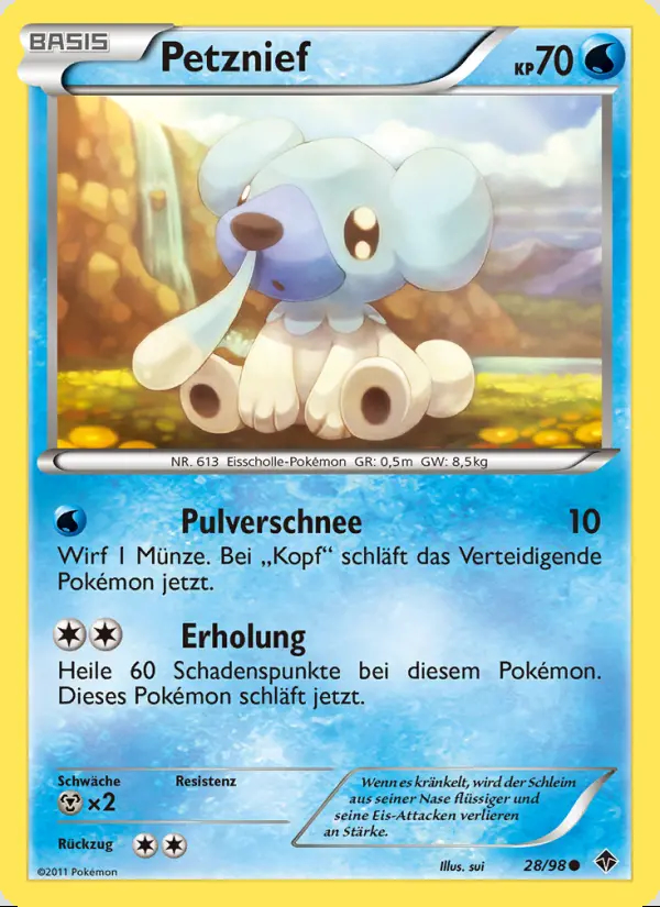 Image of the card Petznief
