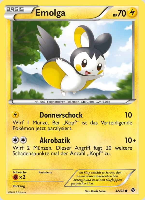 Image of the card Emolga
