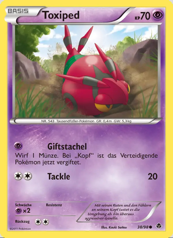 Image of the card Toxiped
