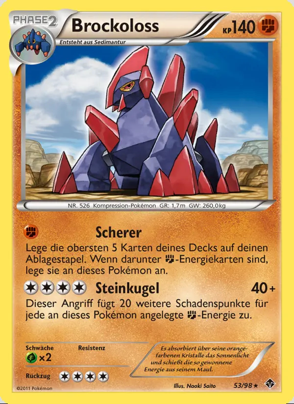 Image of the card Brockoloss