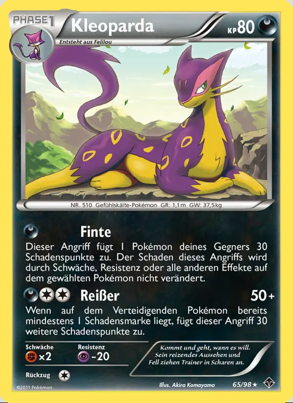Image of the card Kleoparda