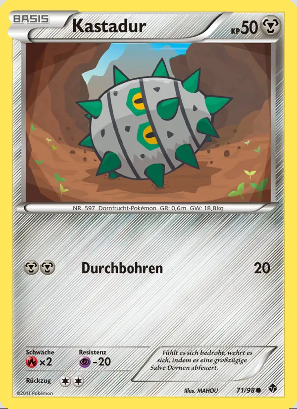 Image of the card Kastadur