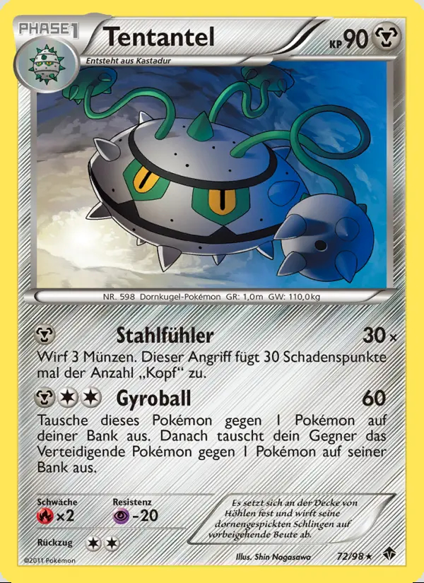 Image of the card Tentantel