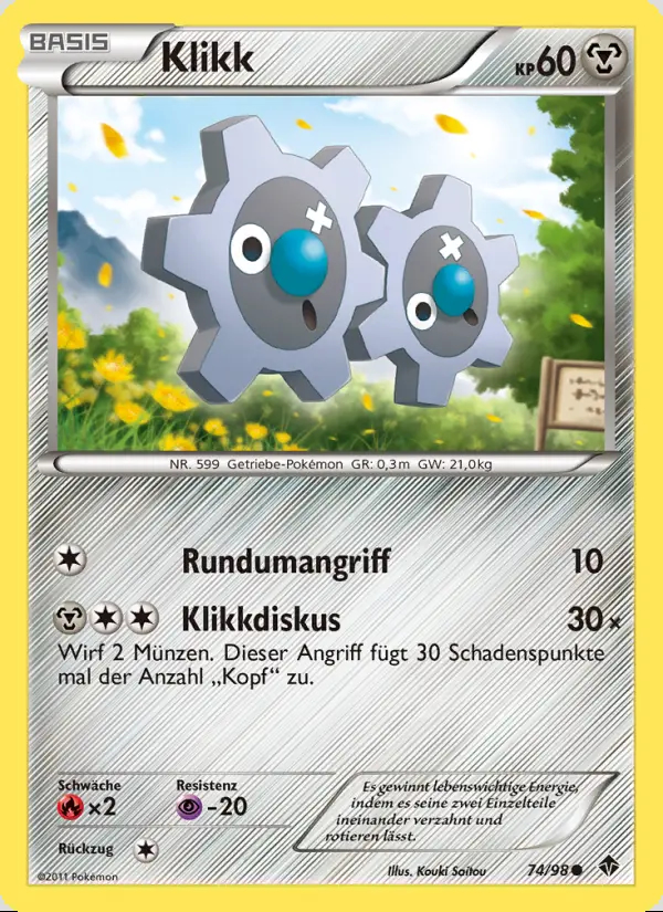 Image of the card Klikk