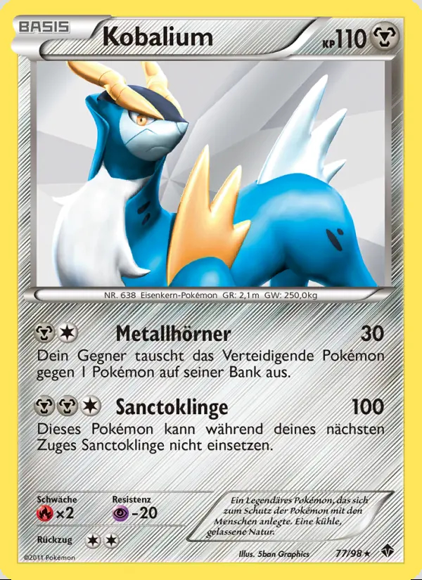 Image of the card Kobalium