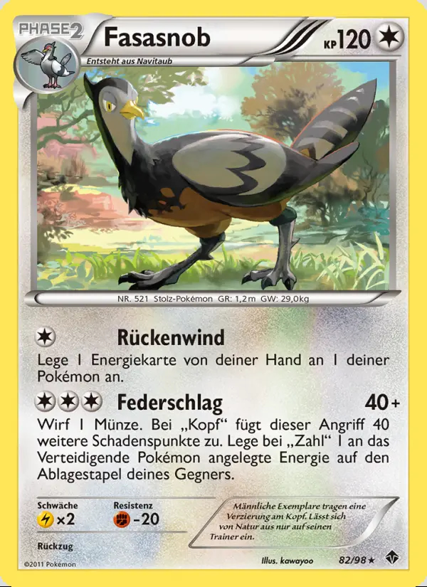 Image of the card Fasasnob