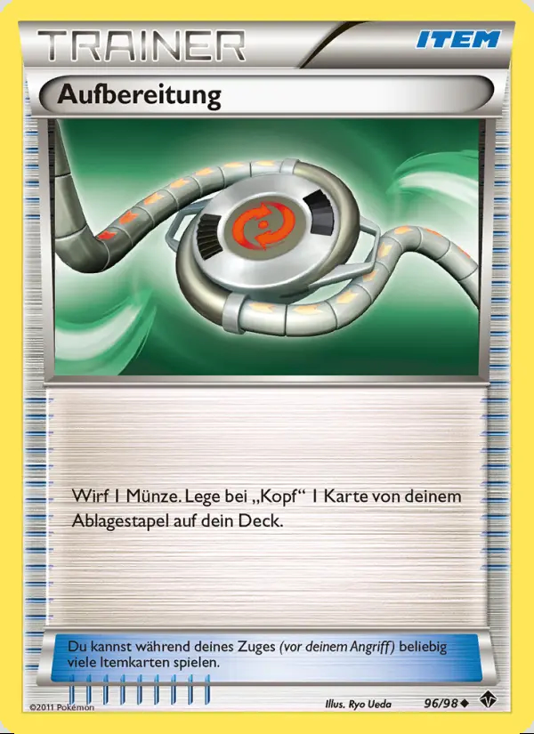 Image of the card Aufbereitung
