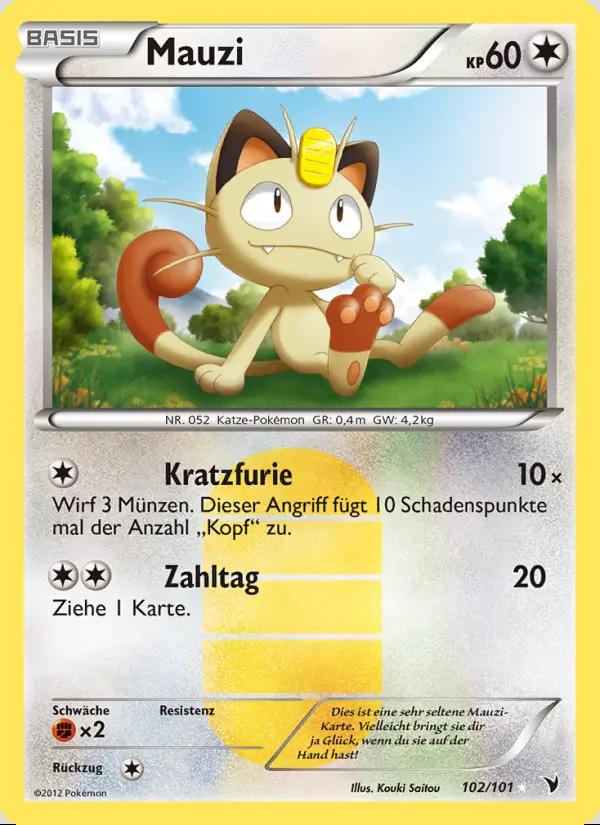 Image of the card Mauzi