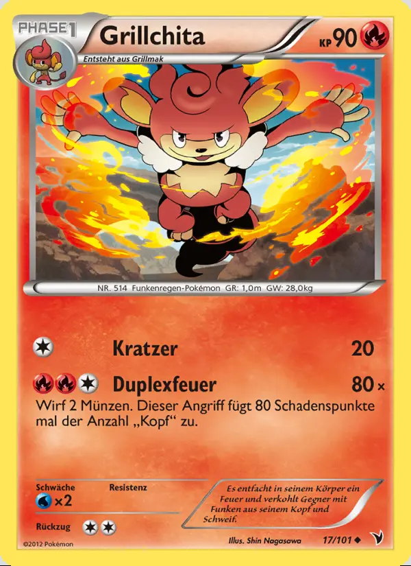 Image of the card Grillchita