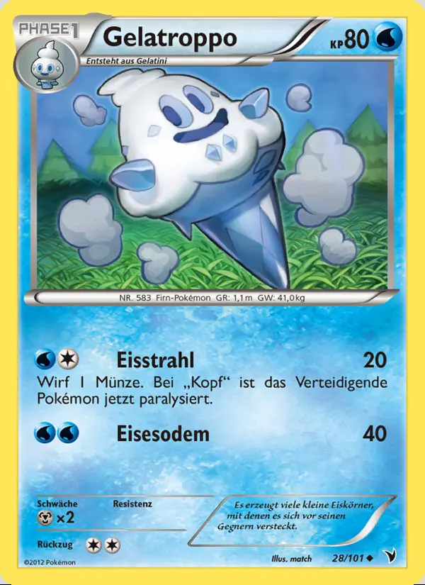 Image of the card Gelatroppo