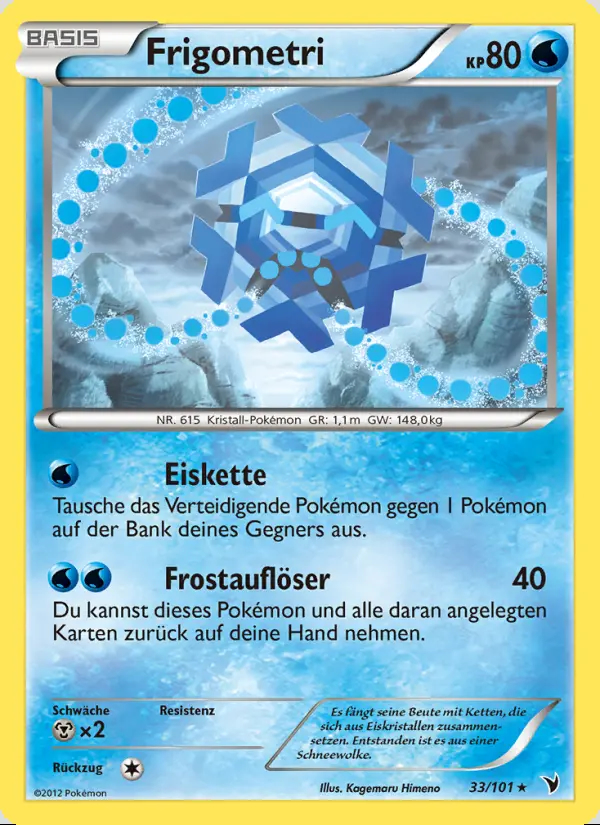 Image of the card Frigometri
