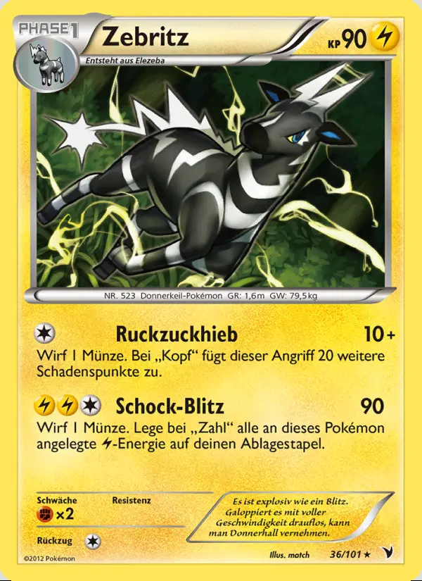 Image of the card Zebritz
