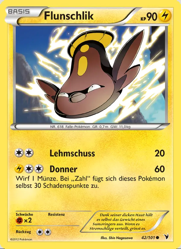 Image of the card Flunschlik