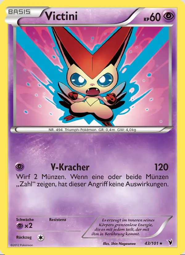 Image of the card Victini