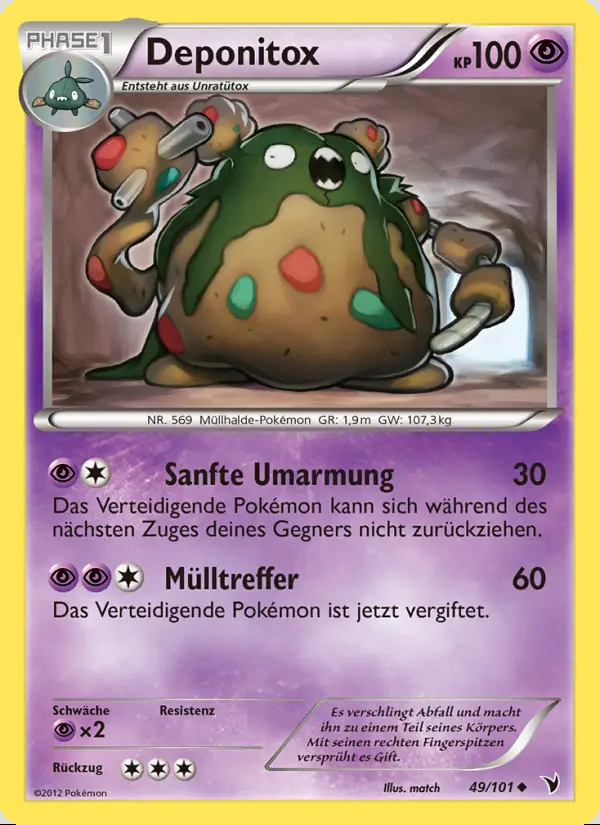 Image of the card Deponitox