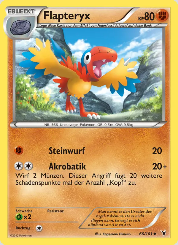 Image of the card Flapteryx